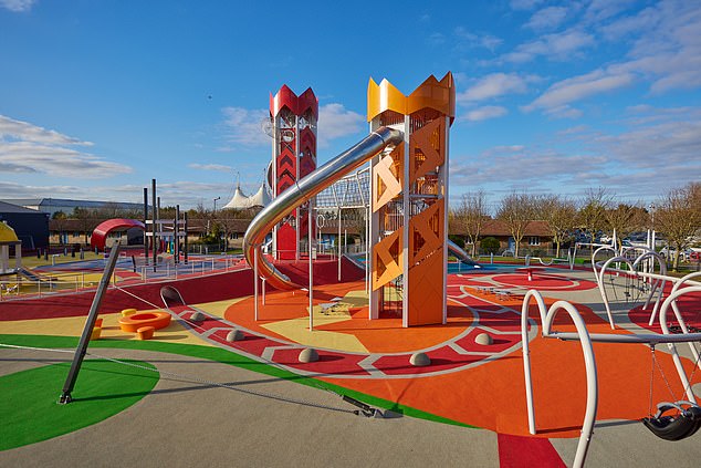 It’s Hi-de-SkyPark! Light-up slides, the UK’s longest seesaw – this £2.5 million playground is helping Butlin’s Skegness reach new heights