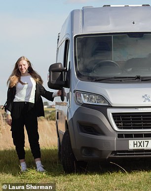 My van life weekend: Exploring the wild clifftops and enchanting woods of Kent in converted Peugeot Boxer ‘Franky’ – an amazing ‘rolling Airbnb’ with chic decor and a double bed