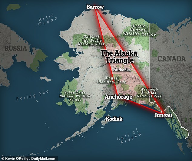 Mystery of ‘Alaska Triangle’ where 20,000 people have vanished, UFOs appear and sasquatches have their run of the land