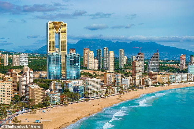 Revealed: Benidorm is the most popular foreign holiday spot for Brits, with Hong Kong catching up fast… while Porthallow in Cornwall is the top trending destination in the UK
