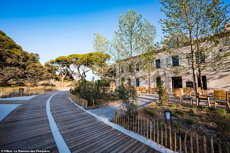 Thought Hiltons were bland? Think again: Inside a unique haven by the U.S hospitality behemoth on the French Riviera – with beaches that rival the Maldives just moments away