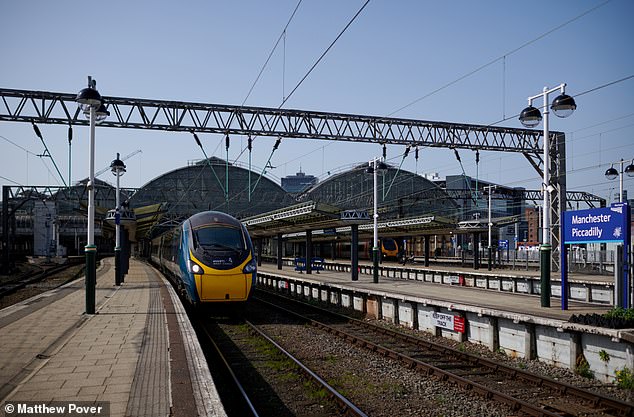 Train vs plane: Travel experts pit a British Airways flight against a 125mph Avanti West Coast express in a race from Manchester to London – and the footage is fascinating