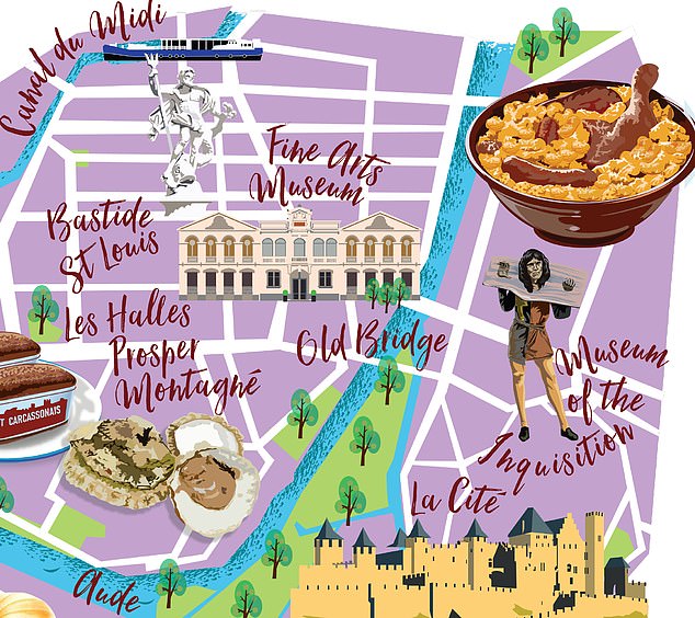 Carcassonne for £100 a night: This hilltop town is rich with history, charm and delicious French delicacies