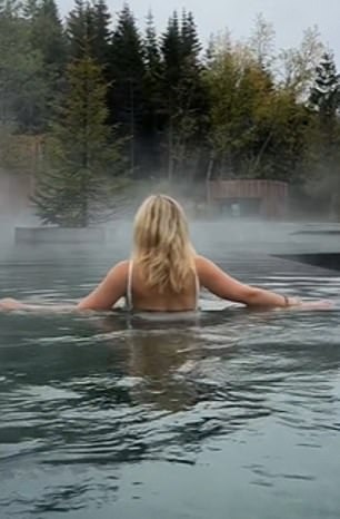 ‘Forget Blue Lagoon!’ Traveller visits picturesque Icelandic spa surrounded by trees ‘which no one talks about’