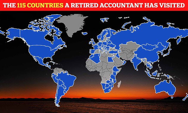 I gave up my job as an accountant to travel the world – I’ve already visited 115 countries and have plans to see another 23