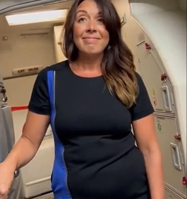 Moment Southwest Airlines flight attendant kicks couple off plane after ‘intoxicated’ mother was seen ‘doing cartwheels while drinking wine’