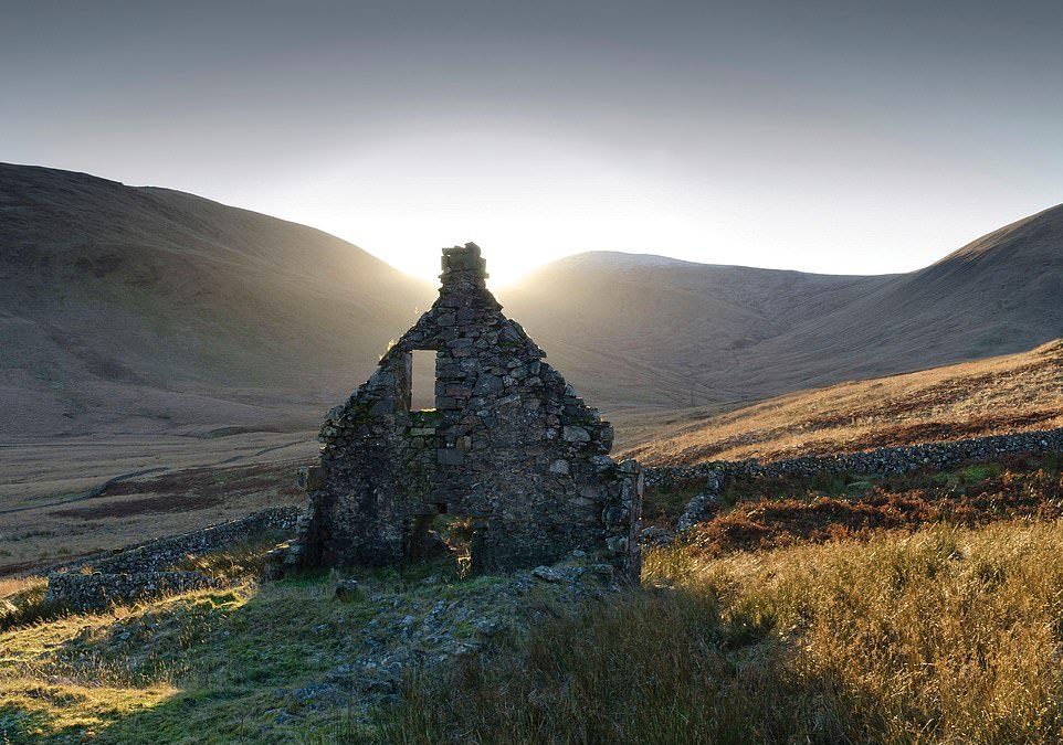 Castles reclaimed by nature, a ghostly ski station and a forsaken dynamite factory: Fascinating photos reveal Scotland’s abandoned wonders