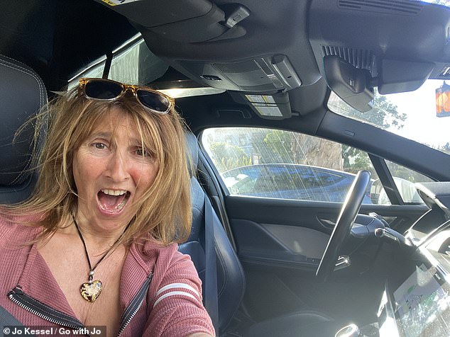 My first-ever ride in a robo-taxi: JO KESSEL hails a driverless Jaguar cab in San Francisco… filming an experience that leaves her heart in her mouth. So would YOU get in one?