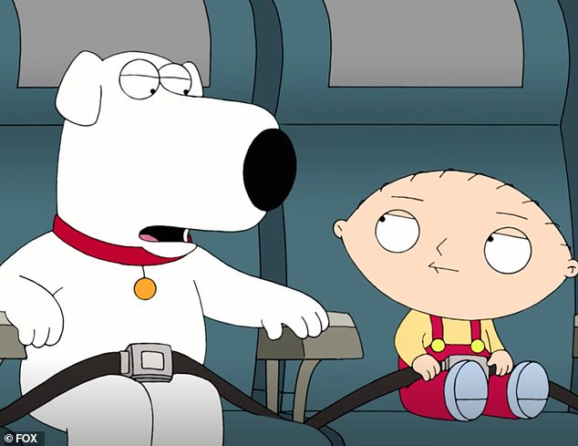 Resurfaced FAMILY GUY clip reignites airplane seat swapping debate – as viewers rage against cartoon character for asking to move spots to sit with her family