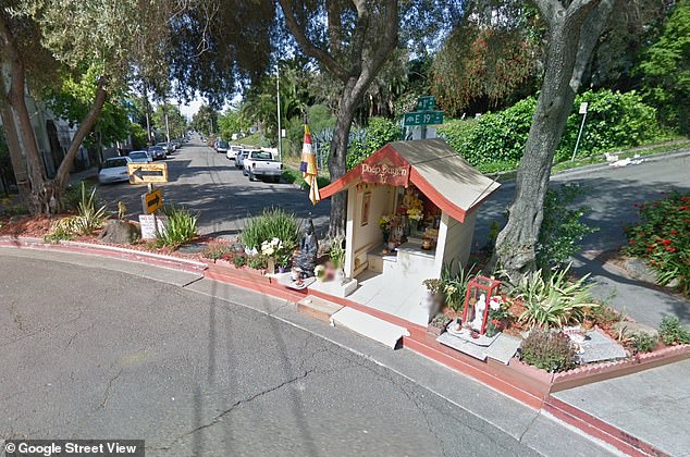 Revealed: Californian neighborhood saw crime drop by 82% – after fed-up resident erected a BUDDHA STATUE