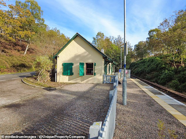 Two-bedroom home which formed iconic backdrop for the Hogwarts Express in Harry Potter goes on sale for £235,000