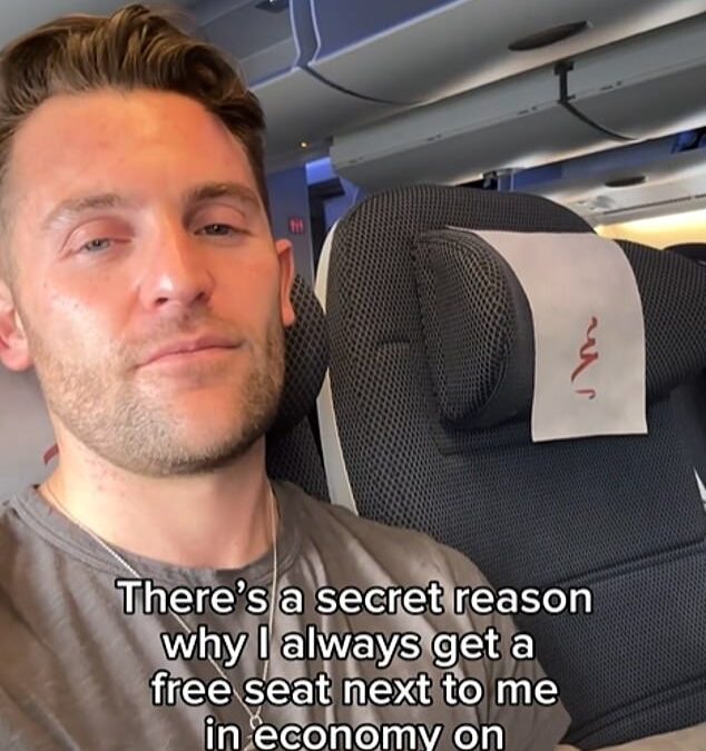 I’m a travel expert and here’s the secret reason I’m GUARANTEED a free seat next to me in economy