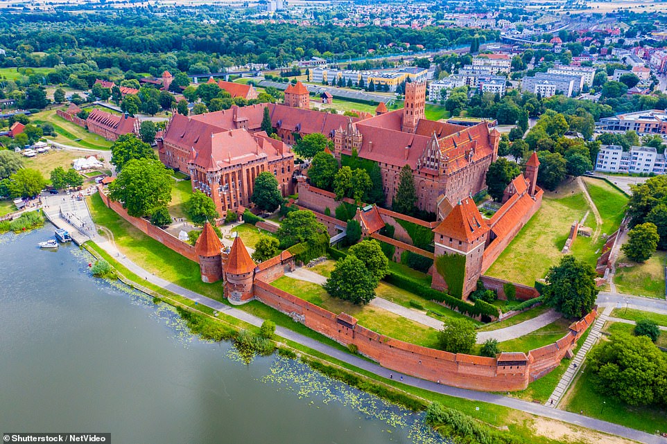 Pictured: The world’s biggest castle, which is twice the size of Buckingham Palace, took 132 years to build and contains 30 MILLION bricks