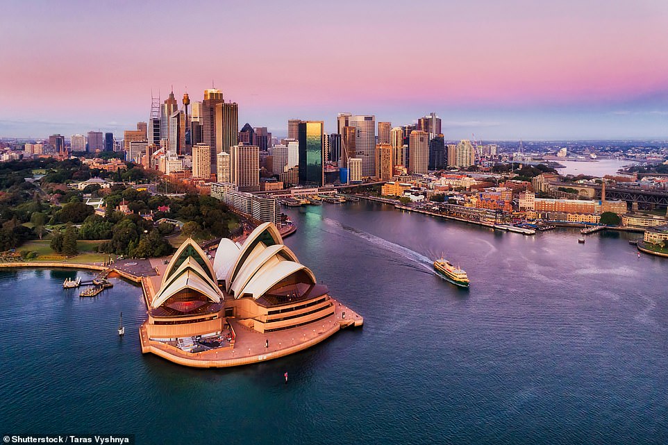 Britons rank their favourite cities outside Europe: Sydney is No.1, New York fails to make the top 10 – and Las Vegas comes BOTTOM