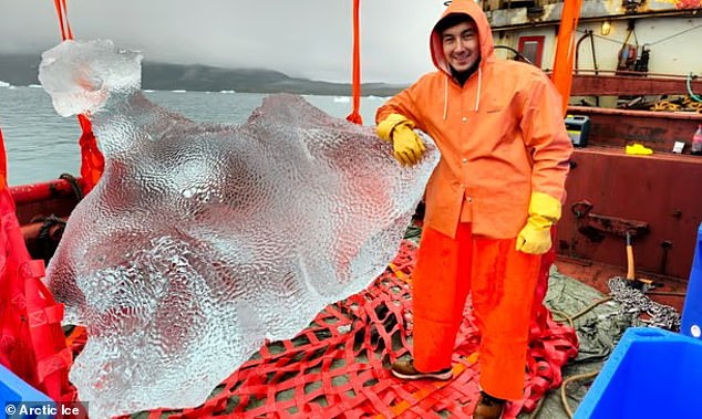 Greenland startup begins shipping glacier ice to cocktail bars 4,700 MILES away in Dubai – and claims the 100,000-year-old material is the ‘cleanest on Earth’