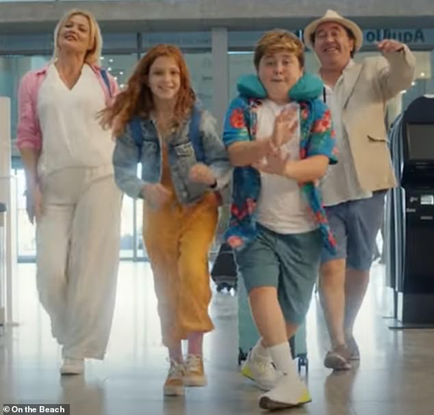 Holiday firm On The Beach takes to social media to fire back at ‘abusive, snobby and fat-shaming’ trolls who took aim at advert showing family enjoying airport lounge access