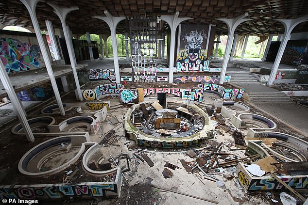 Inside Croatia’s abandoned haven of hedonism: The derelict remains of Haludovo Hotel, the once-decadent resort owned by a US porn baron and frequented by Saddam Hussein