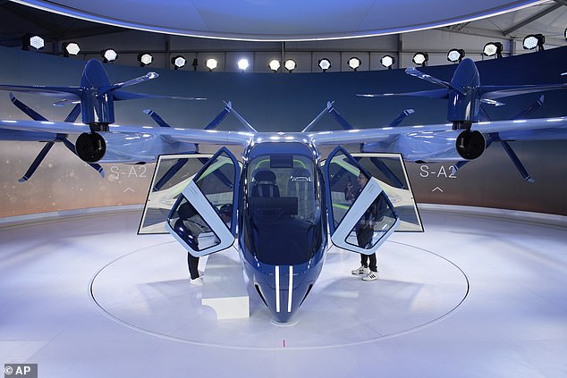It rises above the rest: New Hyundai flying car that could be approved in 2026 is unveiled at CES in Las Vegas