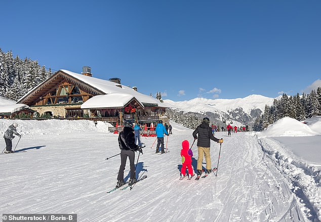 Revealed: The 10 most popular ski resorts of 2023 according to social media views, with Courchevel in France No.1 and DUBAI ranking fourth