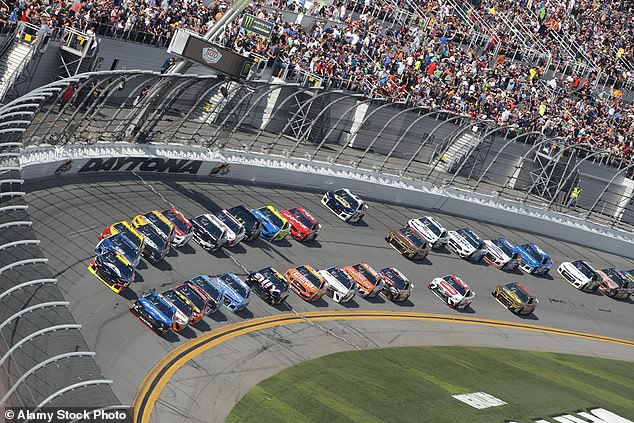 Fast times in Florida: My dizzying 170mph ride in a NASCAR Chevrolet – and the joys of a much slower golf-buggy drive across the ‘perfect’ Daytona beach