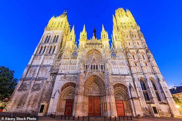 Our roam in Rouen: They honeymooned in Paris, but John Sergeant and wife Mary mark their 55th anniversary in another enchanting French city