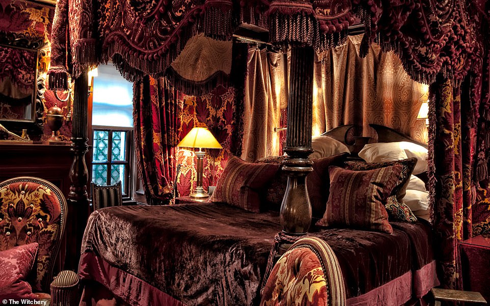 Revealed: A beautiful bolthole in Edinburgh with a secret door has been voted the most romantic hotel in the UK, with a property in Somerset ranked top in England