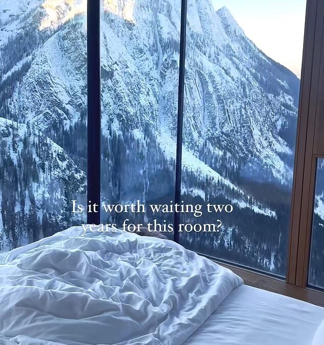 Stunning hotel room that boasts the ‘best view in the world’ has TWO-YEAR waitlist – but costs just $85 a night including breakfast
