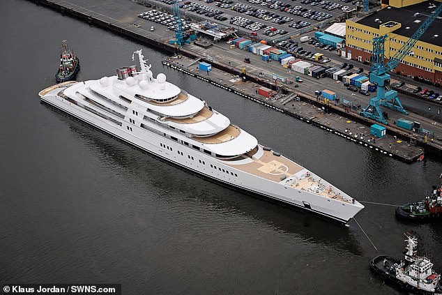 Ten of the world’s biggest superyachts: Interactive tool reveals the stunning vessels worth nearly £200M with concert halls, a submarine and even botanical gardens