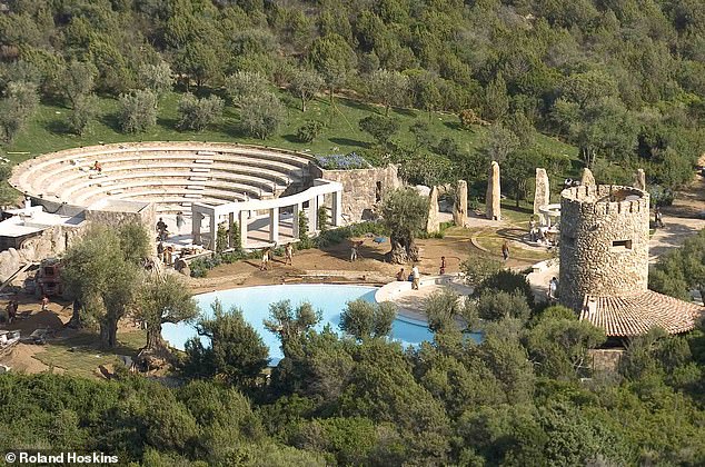 Yours for half a BILLION euros: Silvio Berlusconi’s Sardinian estate where he hosted some of the world’s most powerful leaders including Vladimir Putin and Tony Blair goes up for sale