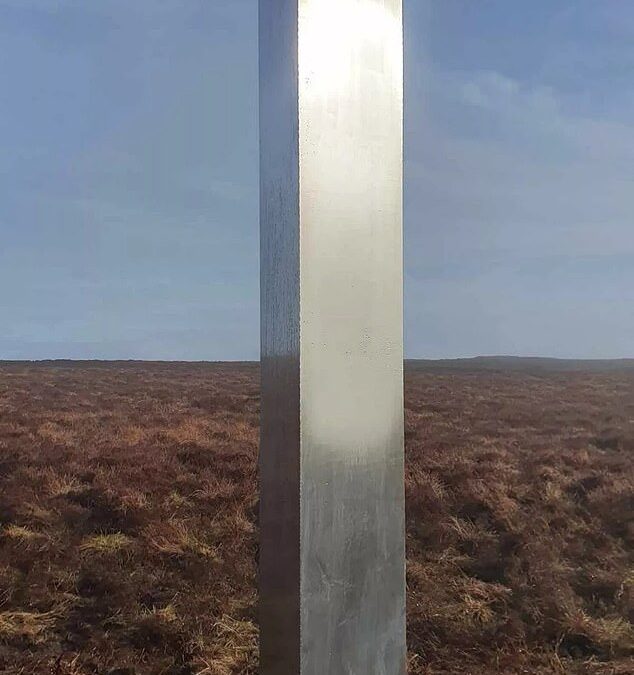 Inside Britain’s monolith mystery: As a FIFTH bizarre structure shaped like a massive Toblerone appears on a Welsh hill here’s where else the alien objects have appeared in the UK