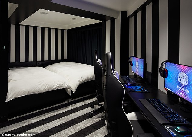Inside the capsule gaming hotel in Japan where entire floors are filled with PCs and guests encouraged to ‘play all day’