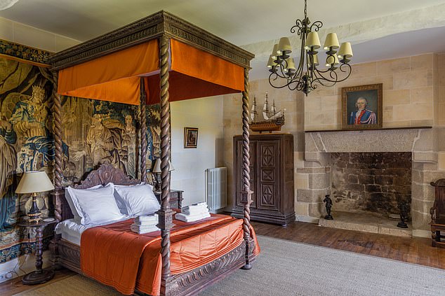 Live like a French aristocrat… from just £41 a night each: Book a grand chateau with friends and family this summer and you may be in for a bargain