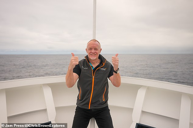 The mission to Earth’s watery graveyard: British explorer will attempt to reach Point Nemo – a remote area 2,000 miles north of Antarctica that is ‘unseen by man’