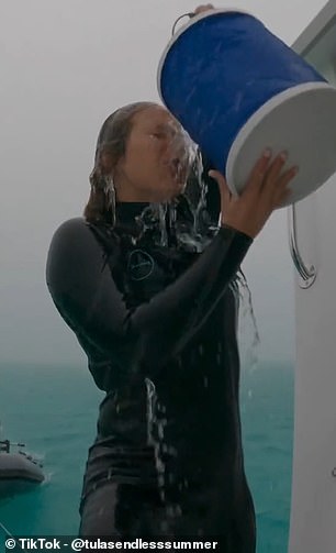 Florida woman who lives on a 39FT catamaran with her husband and their DOG reveals the wildest things about life on the high seas – from how they shower to where their pup POOPS