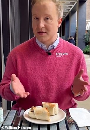 You’ve been eating burritos all wrong! Etiquette expert William Hanson explains how to eat the Mexican meal correctly, including what to do with ‘spillage’