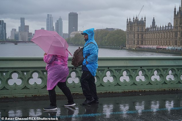 April was the sixth wettest on RECORD in Britain – with 55% more rainfall than average, Met Office reveals