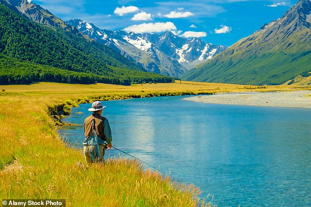 Gone fishing… for some of New Zealand’s trickiest trout: A stay at the world-famous resort where landing a whopper is a daily affair