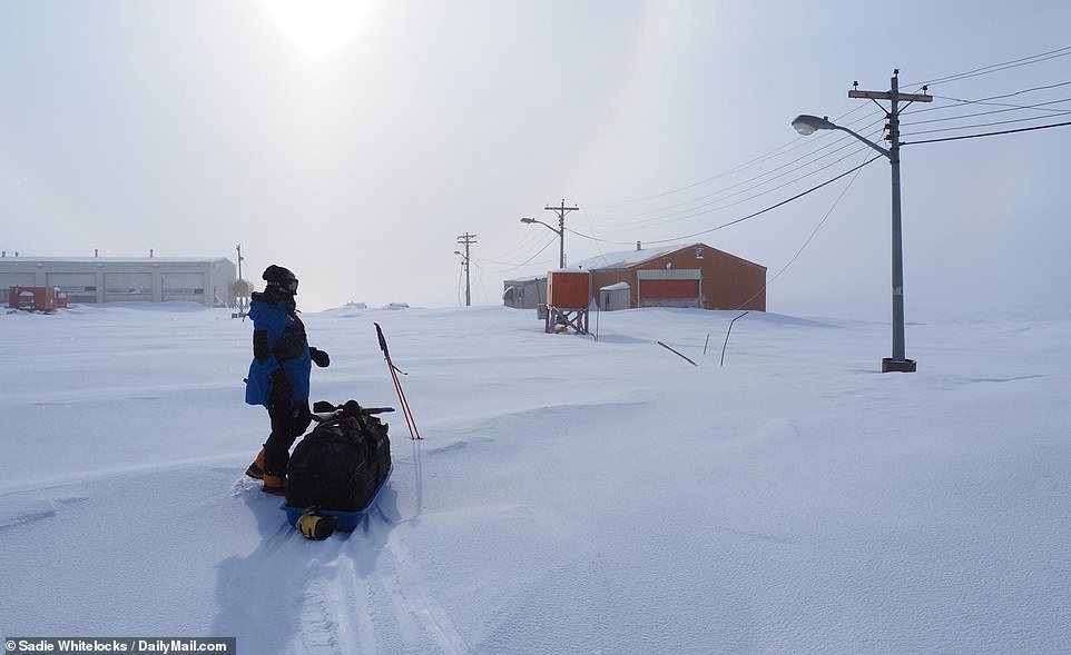 Inside eerie abandoned weather station above the magnetic north pole in Canada that is a frozen time capsule from the 1970s