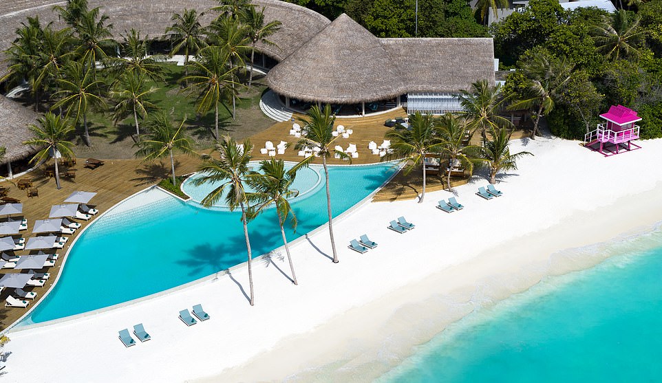 Inside the incredible new resort in the Maldives you can SKYDIVE into for a stunning bird’s eye view of paradise (and it’s gorgeous at ground level, too, as we discover… )
