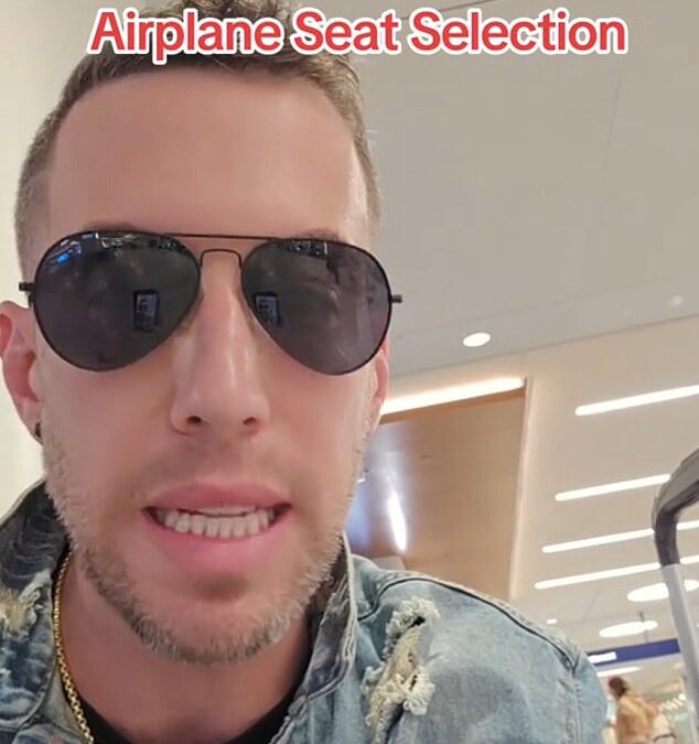 Plane passenger reveals his hilarious take on what your seat selection means about your journey