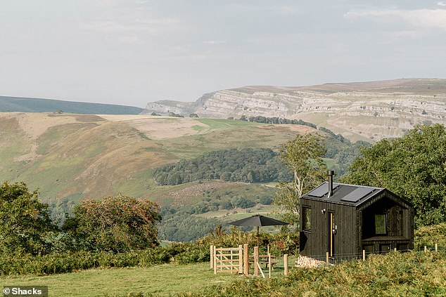 Thought ‘off-grid’ meant forgoing luxury? Think again: Amazing cabins located in some of the most picturesque spots in England and Wales that are kitted out like boutique hotels