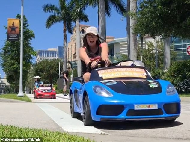 Two women embark on 500-mile drive from Jacksonville to Key West in TOY CARS in an attempt to achieve a Guinness World Record