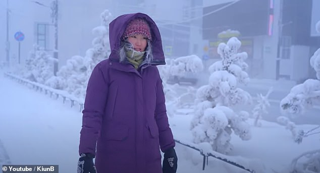 Woman lays bare the perils of living in the world’s COLDEST city where temperatures plummet as low as -83F – from aging faster to suffering extreme frostbite