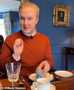 You’ve been eating eggs and soldiers all wrong! Etiquette expert William Hanson reveals how to consume the tricky breakfast favourite gracefully