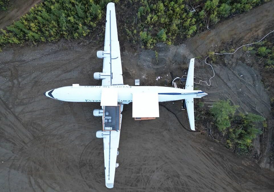 Couple detail how they converted a retired cargo plane into a two-bedroom Airbnb where stays costs $349 PER NIGHT