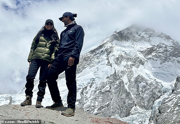 Millionaire business owner reveals how he completed a ‘grueling’ nine-day trek to Everest Basecamp with just three weeks training – claiming ‘ANYONE can do it’