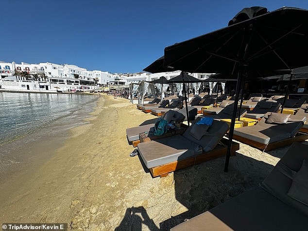 Return of the Mykonos ‘rip-off bar’: Notorious DK Oyster restaurant is already taking Brits for a ride again with £250 sea bass, ‘accidentally’ charging customers twice and £50 drinks!