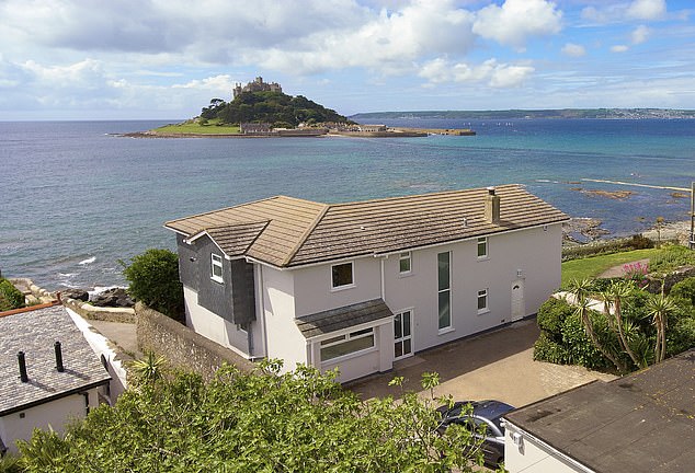 The house with the best view in Cornwall: Beach fun in idyllic Marazion – the gateway to St Michael’s Mount