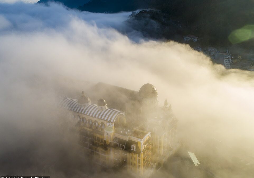 ‘Versailles in the clouds’: Inside the palatial French-inspired hotel in a misty Vietnamese mountain town that’s gone viral on TikTok… and rooms are just £89 A NIGHT