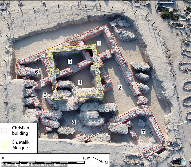 Archaeologists discover long-lost Christian ‘palace’ in the Middle East which sheds new light on religion’s history before Islam